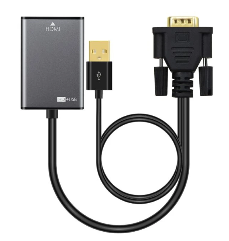 Image of Microconnect VGAHDMI VGA cable 0.15 m VGA (D-Sub) Black
