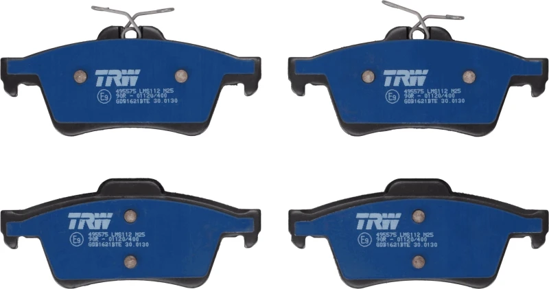 Image of Brake pad set TRW GDB1621BTE