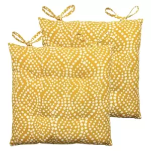 Image of Geo Ogi Twin Pack Seat Pads Ochre