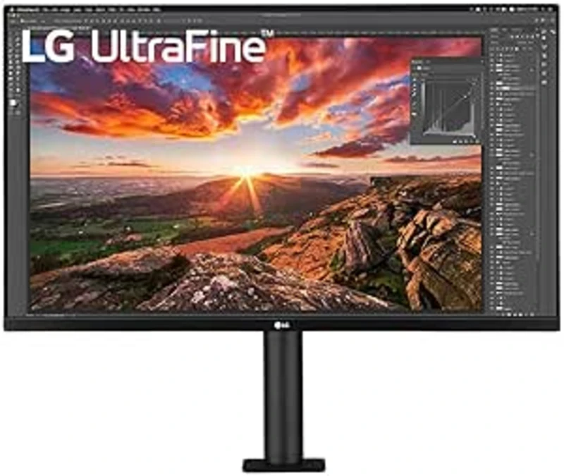Image of LG 31.5" 4K Ultra HD UltraFine Ergo Monitor 32UN880K-B.AEK