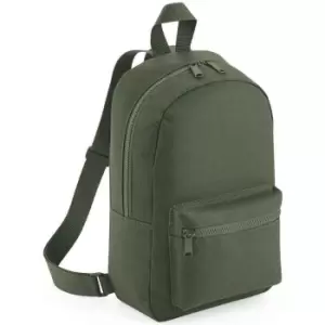 Image of Bagbase Essential Fashion Mini Backpack (One Size) (Olive Green)