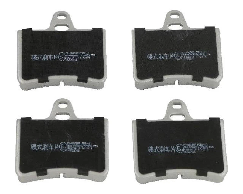 Image of ASHIKA 51-00-0605 Brake pad set Rear Axle, not prepared for wear warning indicator, without accessories Brake Pad Set,disc brake (402)