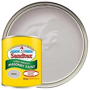 image of Sandtex Ultra Smooth Masonry Paint - Gravel 150ml