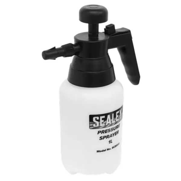 Image of Sealey SCSG02 Pressure Solvent Sprayer with Viton Seals 1ltr