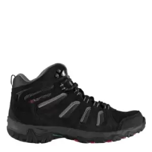 image of Karrimor Mount Mid Junior Waterproof Walking Shoes - Black