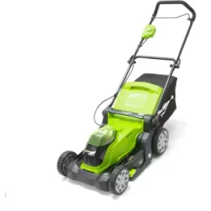 Image of Greenworks G40LM41 400mm 40V Cordless Rotary Lawnmower