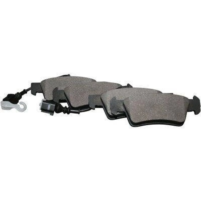 Image of JP GROUP 1163706710 Brake pad set JP Rear Axle, with integrated wear warning contact Brake Pad Set,disc brake (402)