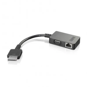 Image of ThinkPad OneLink+ to VGA/RJ45 adapter