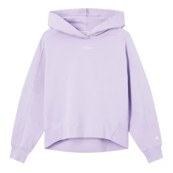 Image of Calvin Klein Jeans Calvin Klein Jeans Micro Brand Hoodie - V0K PALMA LILAC
