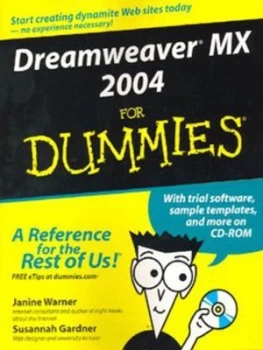 Image of Dreamweaver Mx 2004 for Dummies by Janine Warner Paperback