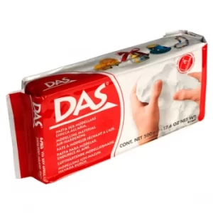 image of DAS 387000 Air Drying Modelling Clay 500g White