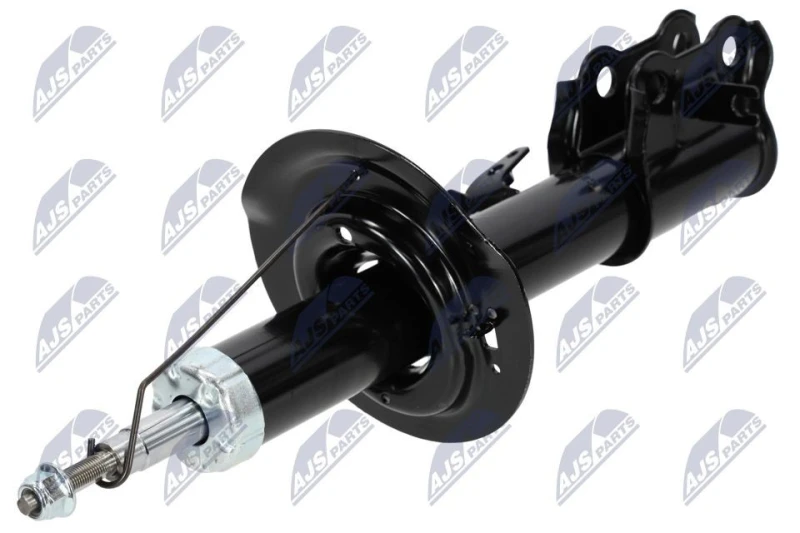 Image of NTY A-HY-505 Shock absorber Front Axle Left, Gas Pressure, Suspension Strut, Bottom Clamp Shock Absorber (854)