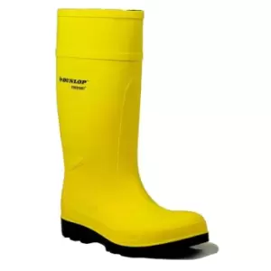 Image of Purofort Professional Full Safety Wellington Yellow Size 10