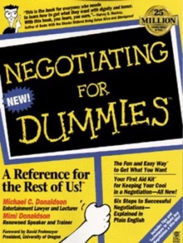 Image of Negotiating for Dummies by Michael C. Donaldson Paperback