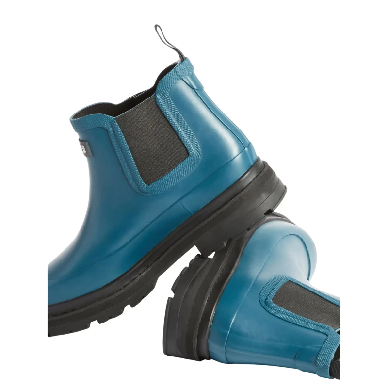 Image of Aigle Soft Rain 2 Rubber Womens Ankle Boots - Storm Blue - Size:UK 4