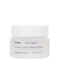 image of Korres Face Care Greek Yoghurt Probiotic Quench Sleeping Facial 40ml