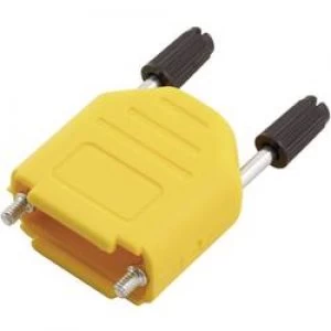 Image of D SUB housing Number of pins 15 Plastic 180 Yellow