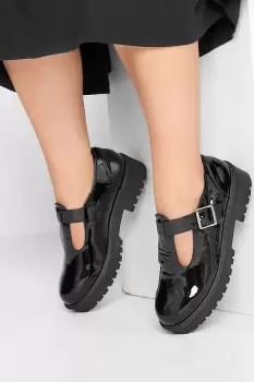 Image of Extra Wide Fit T Bar Mary Jane Shoes