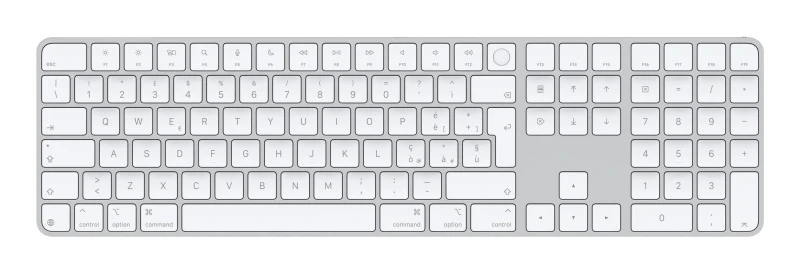 Image of Apple Magic keyboard Universal USB + Bluetooth QWERTY Italian White MXK73T/A