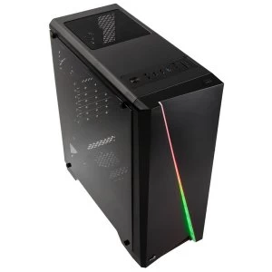 Image of Aerocool Cylon RGB Midi Tower Case - Black