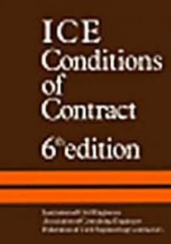 Image of Ice Conditions of Contract by Institution of Civil Engineers Book