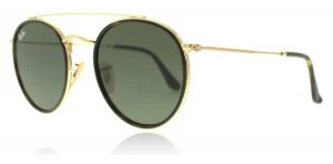 image of Ray-Ban RB3647N Sunglasses Gold 001 51mm