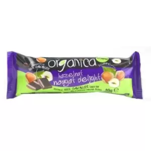 Image of Organica Hazel Nougat Delight - 40g (24 minimum)