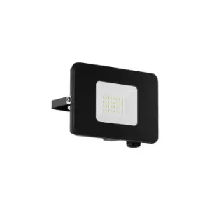 Image of Netlighting Faedo LED Outdoor Wall Flood Light Black IP65 - EG97456
