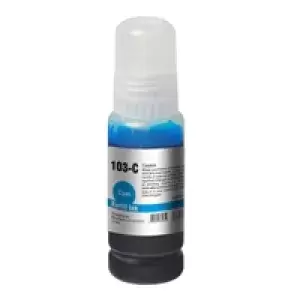 image of InkLab Epson EcoTank 103 Cyan Ink Bottle