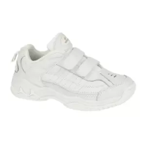 Mirak Contender Touch Fastening Trainer / Womens Trainers / Unisex Sports (36 EUR) (White)