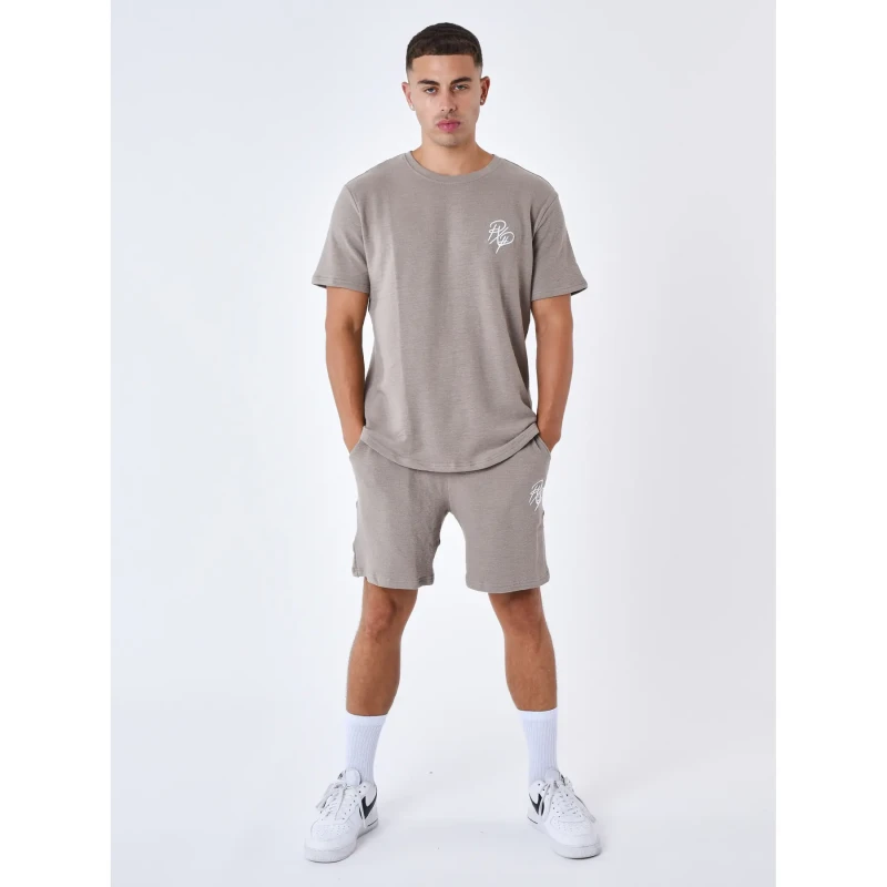 Image of Project X Paris Textured shorts Project X Paris Beige Male S