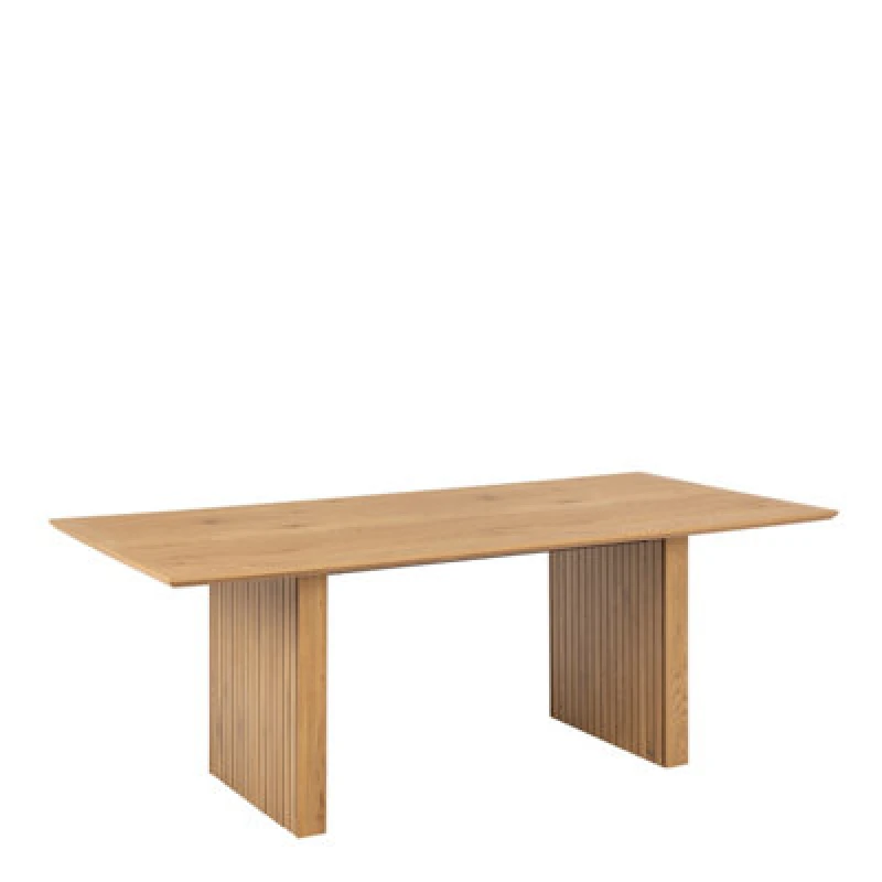 Image of Furniture To Go Colima Dining Table In Matt Wild Oak