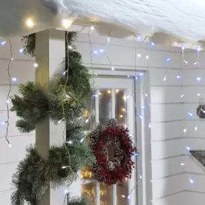 Image of The Winter Workshop - Snowing Icicles - 960 LEDs - Blue/Cool White Mix