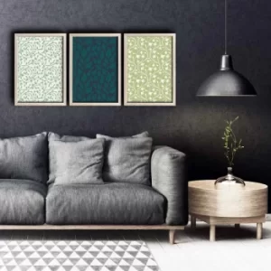 Image of 3PKCT-011 Multicolor Decorative Framed MDF Painting (3 Pieces)