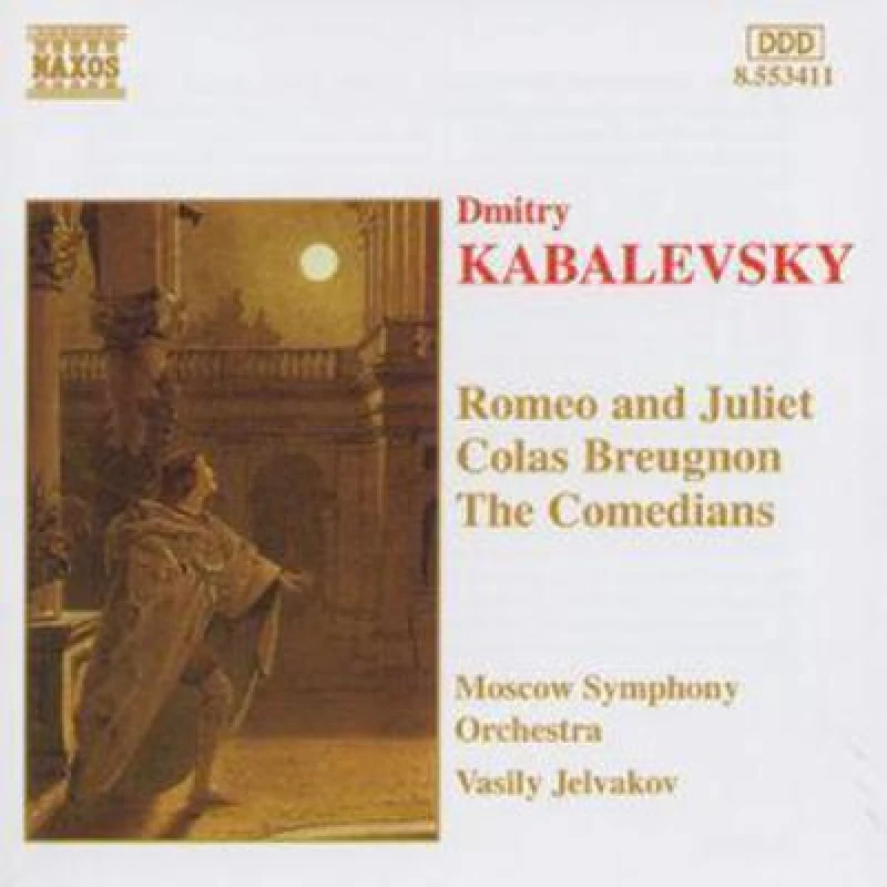 Image of RecordCityJP CD DMITRY BORISOVICH KABALEVSKY, VASIL - Romeo & Juliet 8553411 Naxos 1996 Germany Classical Used