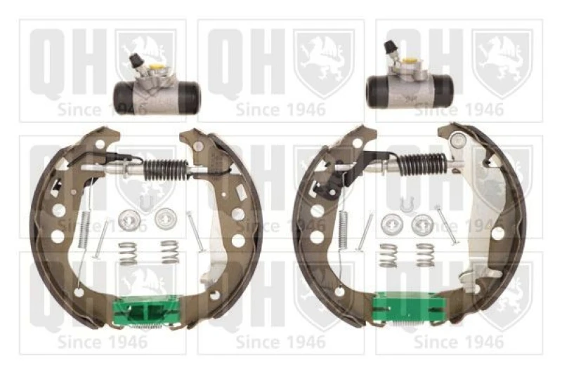 Image of QUINTON HAZELL Brake Shoe Set QUINTON HAZELL BS1058K2