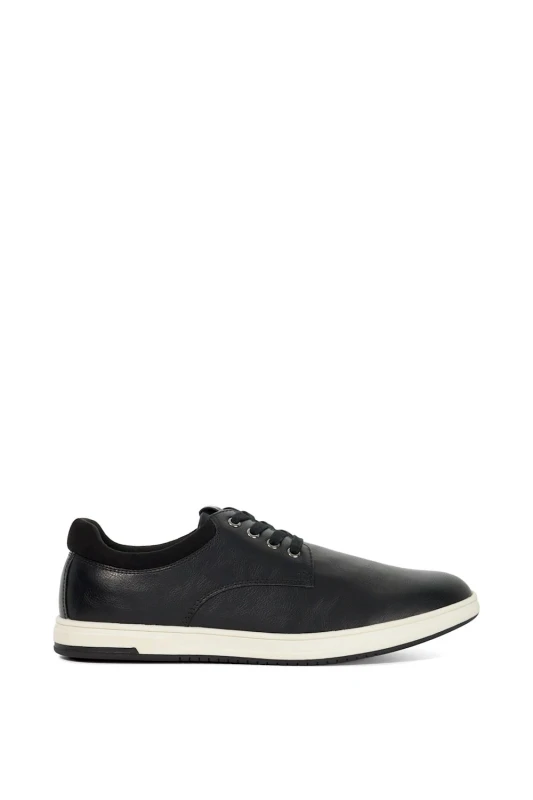 Image of Dune London Dune London Men 'Tamsen' Trainers in Black Size: 7 Black 7 Male 5050808557973