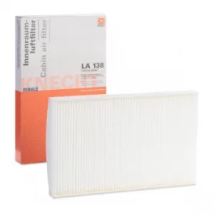 Image of MAHLE Original Pollen Filter PEUGEOT,CITROEN,VOLVO LA 138 6447KK,6447NT,6447NV Cabin Filter,Cabin Air Filter,Filter, interior air 6447TL,647941,647975