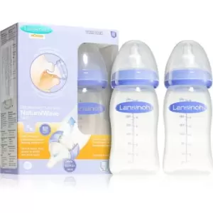 image of Lansinoh NaturalWave baby bottle 2 pcs Medium 2x240ml