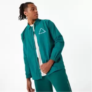 Image of Slazenger ft.Aitch Zip Front Shirt Mens - Green