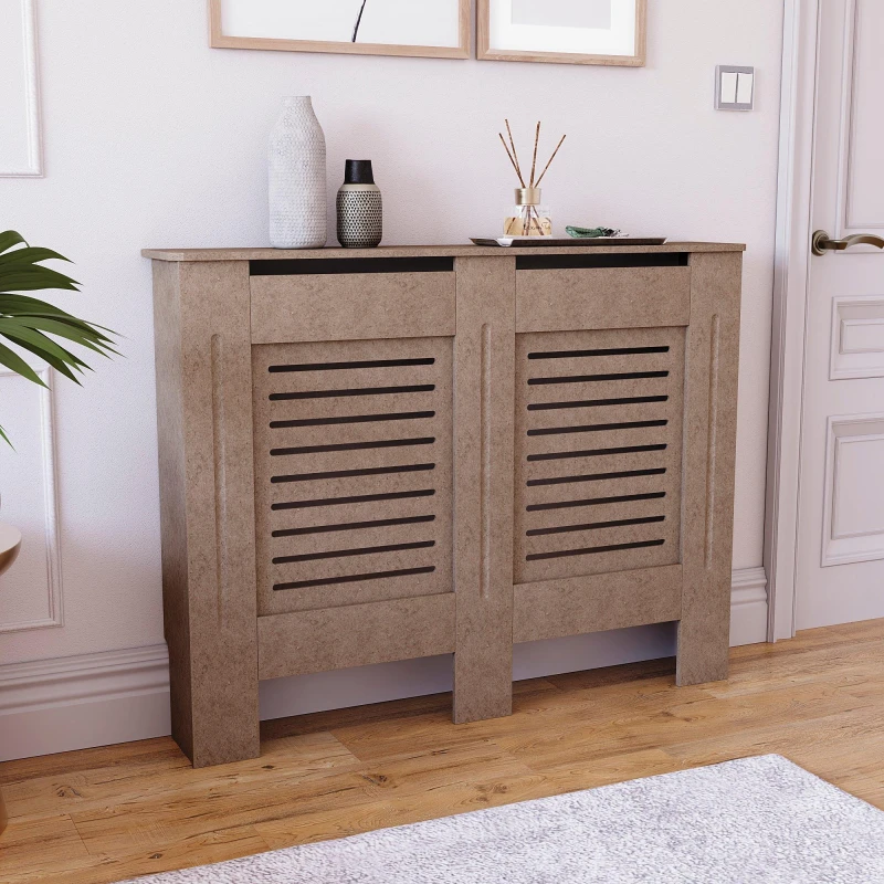 Image of Lassic Vida Designs Milton Radiator Cover, Medium Natural unisex Medium