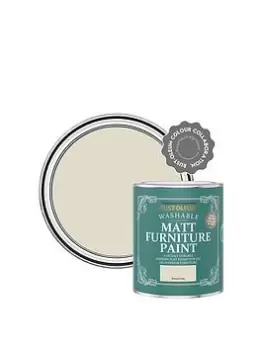 image of Rust-Oleum Matt Finish Washable Furniture Paint In Relaxed Oats - 750 Ml Tin