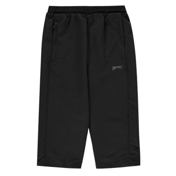 image of Slazenger Three Quarter SL Woven Shorts Junior Boys - Black