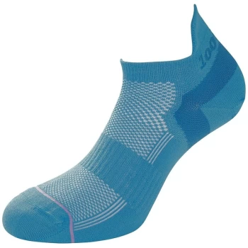 image of 1000 Mile Ultimate Tactel Ladies Liner Sock Teal Small