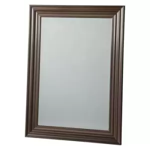 Image of Gallery Direct Erskine Rectangle Pewter Mirror