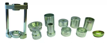 Image of Swivel Ball Joint Kit -Adaptor Set Inc Press Frame & Adaptor Ring for Land Rover