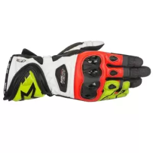 Image of Alpinestars Supertech Black Yellow Fluo Red XL