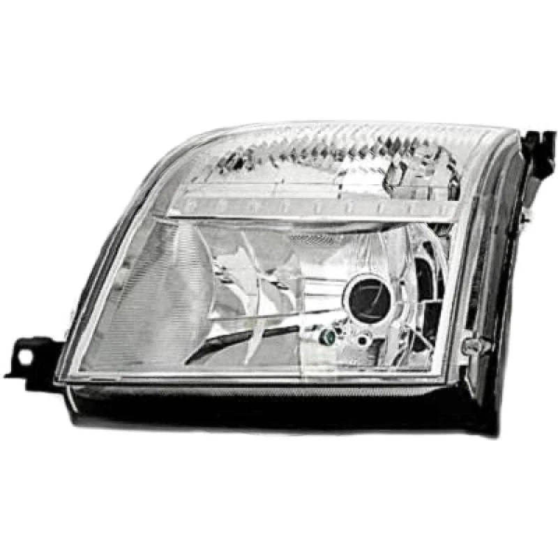 Image of DIEDERICHS 1475081 Headlights H4, Left, with motor for headlamp levelling Headlight (259)