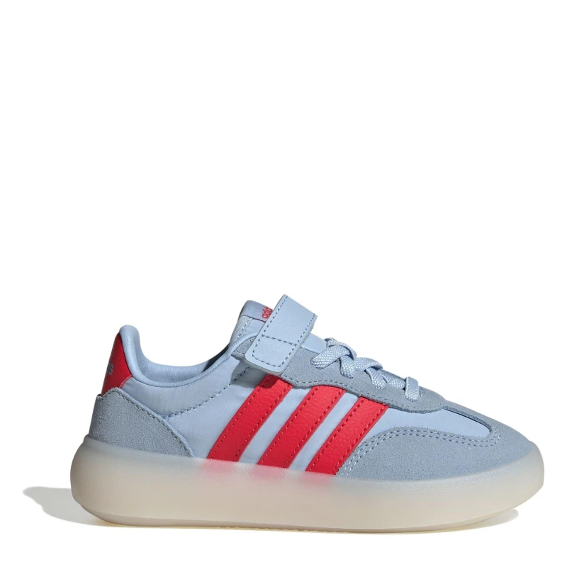 Image of adidas Barreda Decode Shoes Childrens Sky/Red male C10 (28)