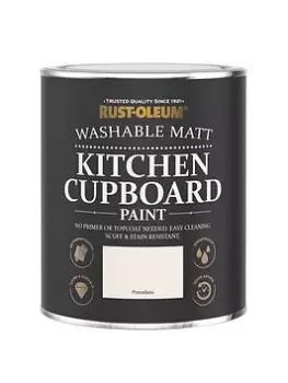 image of Rust-Oleum Kitchen Cupboard Paint In Porcelain - 750 Ml Tin